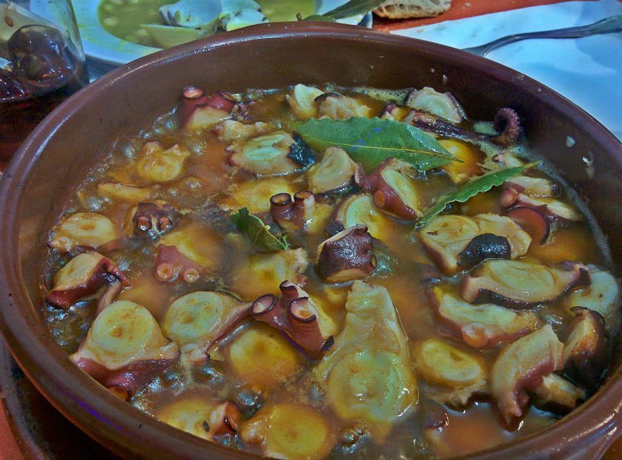 Pulpo La Portada