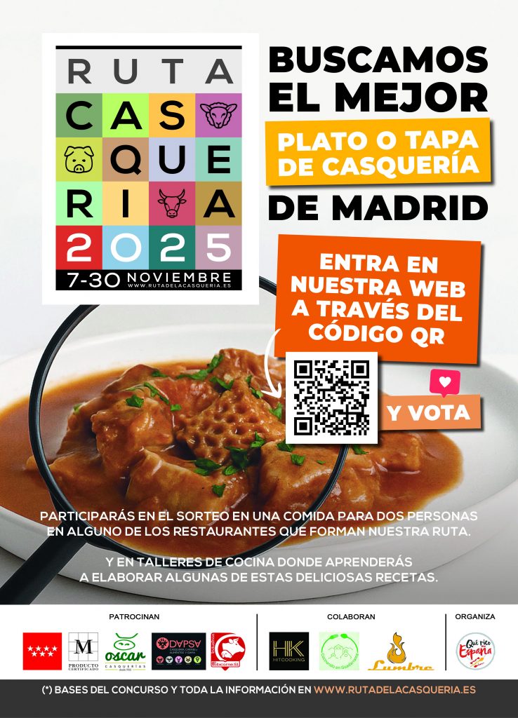 Ruta de la casquería Madrid 2025