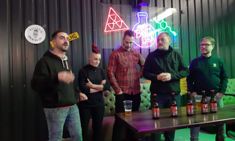 Evento de presentacion de FranBeer en Bacterio Brewing